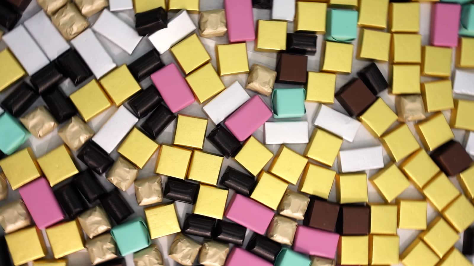 Un assortiment des chocolats que nous fabriquons