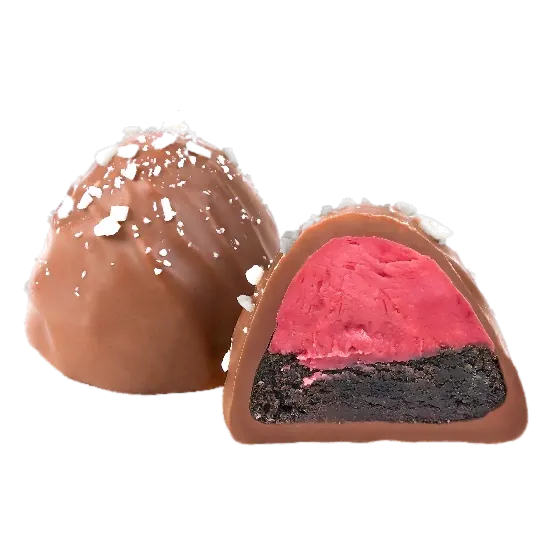 Brownie chocolate with raspberry filling – BR005