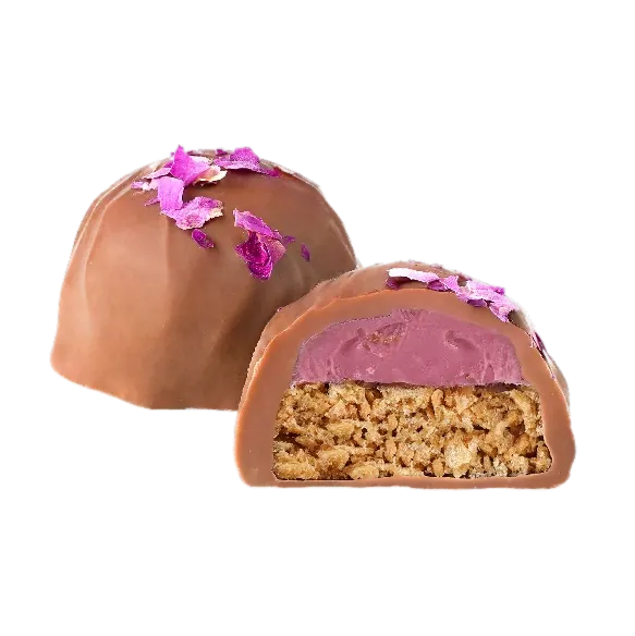 Chocolate Raspberry Feuilletine – C362