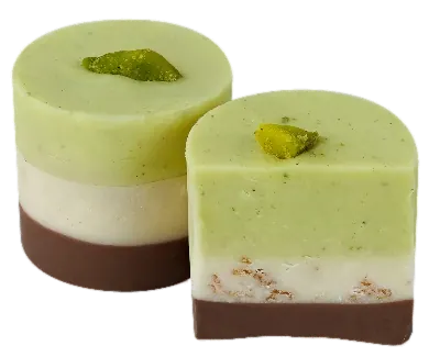 Cheesecake au chocolat Pistache Feuilletine – GL135